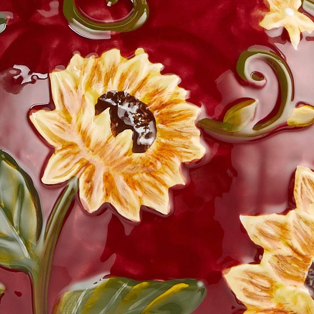 Certified International Sunset Sunflower 3 pc. Canister Set ,One Size, Multicolored Certified International Sunset Sunflower 3 pc. Canister Set ,One Size, Multicolored