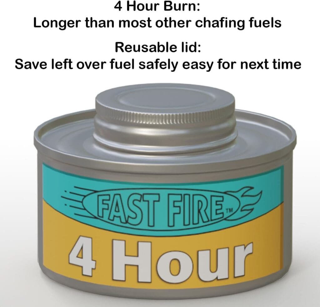 Chafing Dish Buffet Set, Half Size, Disposable Catering Supplies -6 Pack- Food Warmers for Parties, Incl Wire Racks, Fuel, Aluminum Water Pans, Food Pans, Serving Utensils -Single Pan Food Warmer Chafing Dish Buffet Set, Half Size, Disposable Catering Supplies -6 Pack- Food Warmers for Parties, Incl Wire Racks, Fuel, Aluminum Water Pans, Food Pans, Serving Utensils -Single Pan Food Warmer