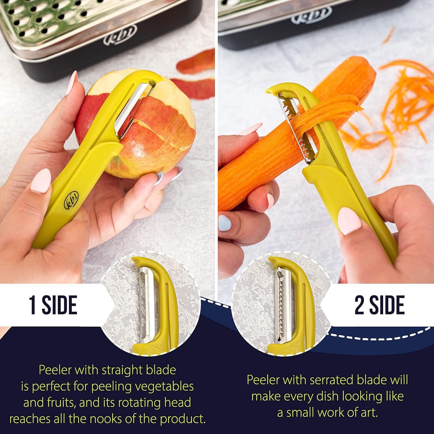 Cheese Grater with Container and Lid Peeler Set - Vegetable Fruit Multi-Function Stainless Steel Kitchen Utensil Kit with Black Food Plastic Storage Stable Box - Hand Chopper Graters Peelers Cheese Grater with Container and Lid Peeler Set - Vegetable Fruit Multi-Function Stainless Steel Kitchen Utensil Kit with Black Food Plastic Storage Stable Box - Hand Chopper Graters Peelers