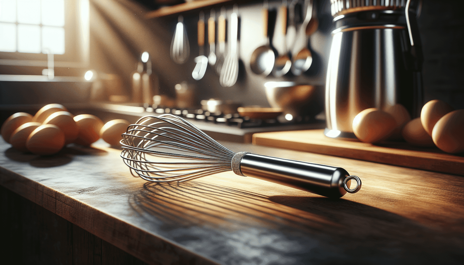 Chef Craft Classic Sturdy Whisk, 8 Inch, Chrome