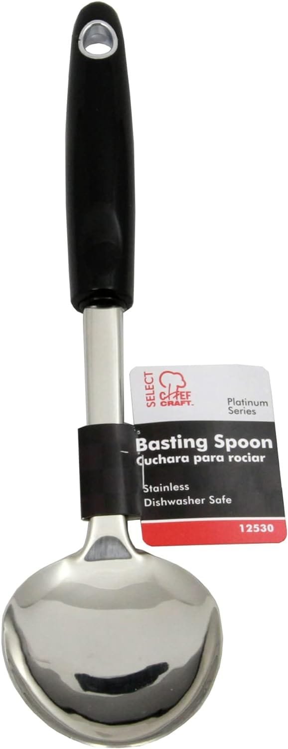 Chef Craft Heavy Duty Turner/Spatula, 13.5 inch, Stainless Steel