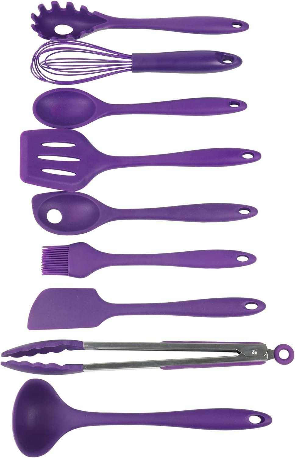 Chef Craft Premium Silicone Wire Cooking Whisk, 10.5 inch, Blue