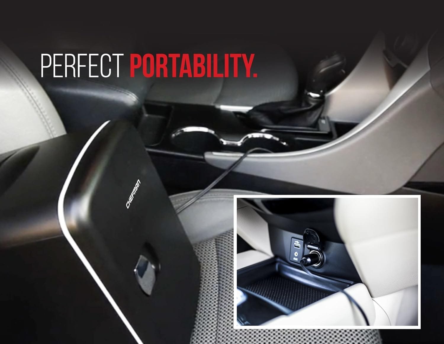 Chefman - Iceman Mini Portable Black Personal Fridge Cools Or Heats and Provides Compact Storage For Skincare, Snacks, Or 6 12oz Cans W/A Lightweight 4-liter Capacity To Take On The Go Chefman - Iceman Mini Portable Black Personal Fridge Cools Or Heats and Provides Compact Storage For Skincare, Snacks, Or 6 12oz Cans W/A Lightweight 4-liter Capacity To Take On The Go