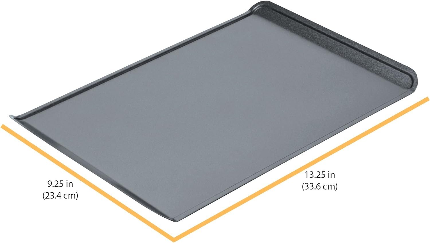 Chicago Metallic Professional Non-Stick Cooking/Baking Sheet, 17-Inch-by-12.25-Inch, Silver Chicago Metallic Professional Non-Stick Cooking/Baking Sheet, 17-Inch-by-12.25-Inch, Silver