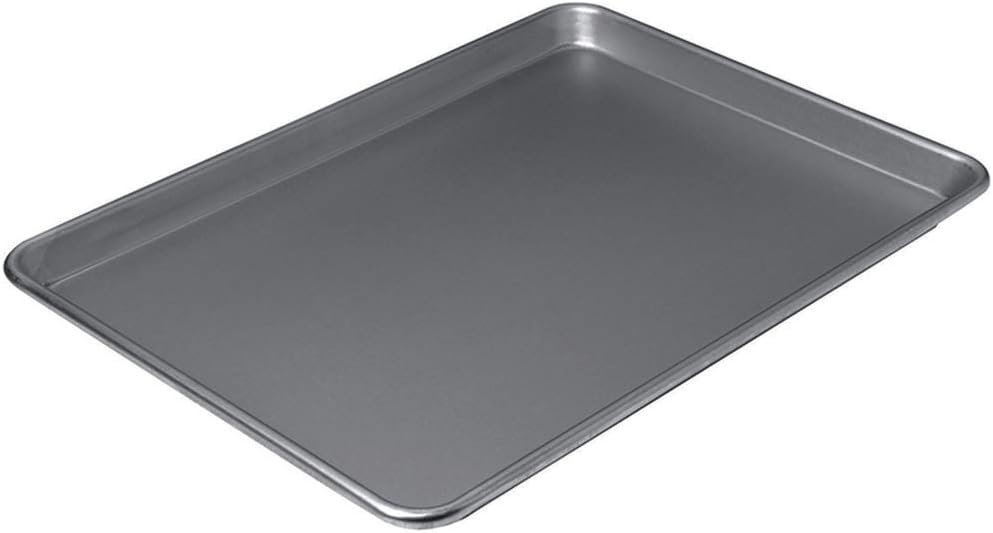 Chicago Metallic Professional Non-Stick Cooking/Baking Sheet, 17-Inch-by-12.25-Inch, Silver Chicago Metallic Professional Non-Stick Cooking/Baking Sheet, 17-Inch-by-12.25-Inch, Silver
