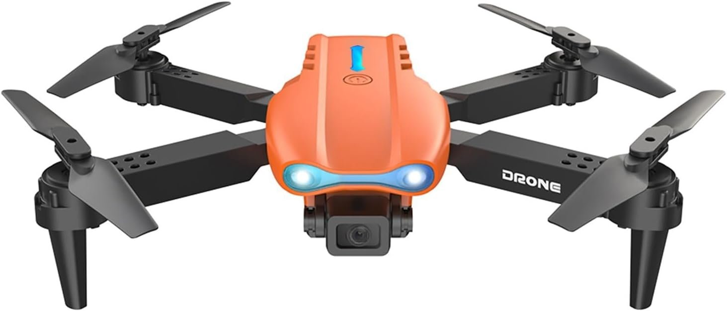 Clearance Drone with 1080P FPV Dual Cameras, Foldable Mini Drone with Camera for Adults Kids, LED Lights, Altitude Hold, Headless Mode, RC Quadcopter Toys Gifts for Boys Girls Beginners