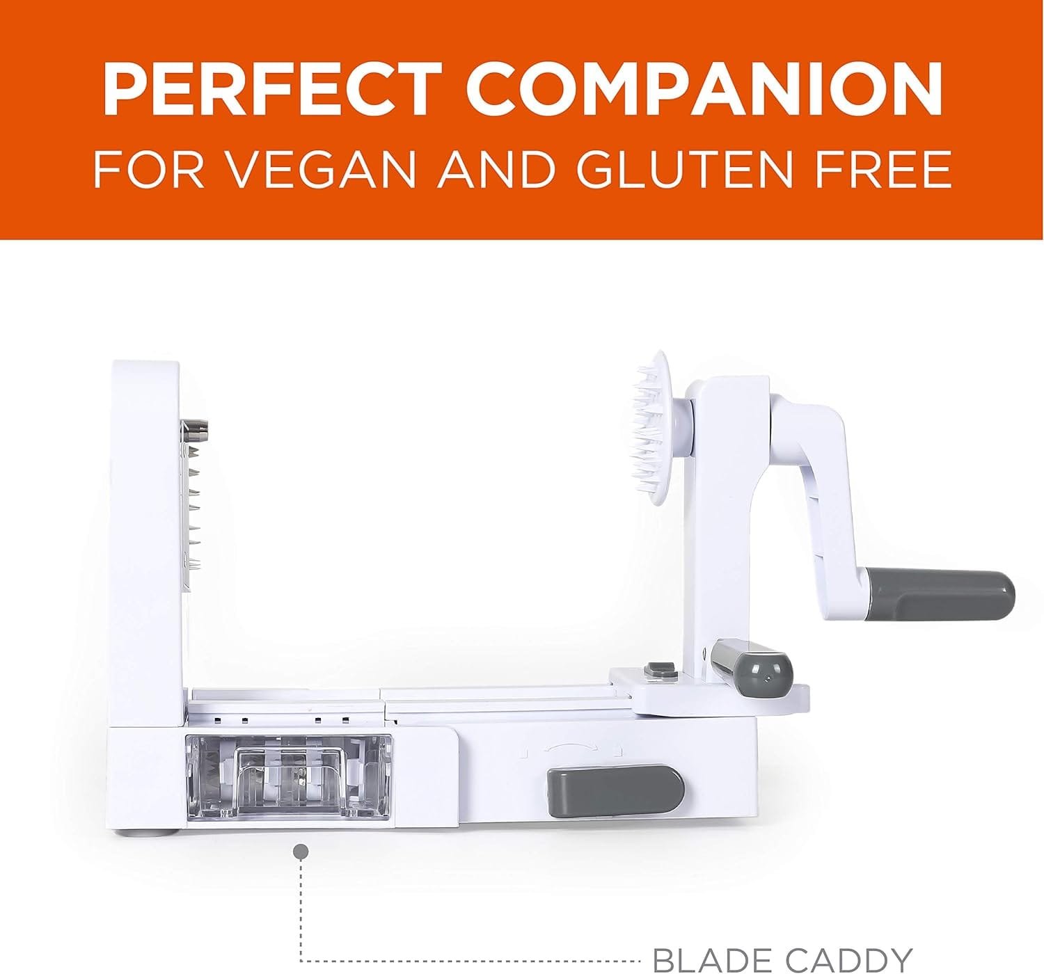 commercial-chef-mini-spiralizer-pasta-maker-food-spiralizer-set-with-4-blades-and-veggie-noodle-maker-manual-vegetable-s - Cooking Appliance World