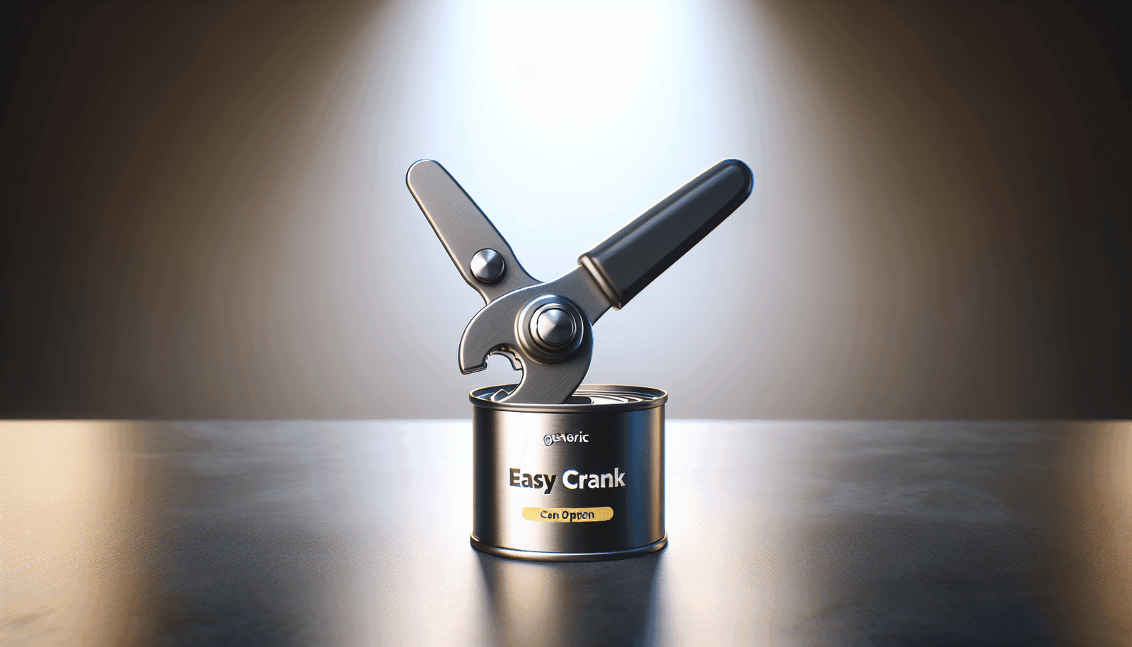 Commercial Oneida Easy Crank Can Opener Heavy Duty - Ergonomic Design Commercial Oneida Easy Crank Can Opener Heavy Duty - Ergonomic Design