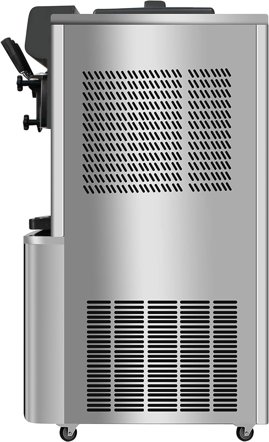 Commercial Soft Ice Cream Machine,Soft Serve Ice Cream Machine,50-60L/H Stainless Steel 3 Flavors 2+1 Color Sweet Cone Ice Cream Maker,Two EMBRACO Brand Compressors Precooling Function Auto Clean Big Output Capacity Meet 5-6 Persons Ice Cream Maker Machine Commercial Soft Ice Cream Machine,Soft Serve Ice Cream Machine,50-60L/H Stainless Steel 3 Flavors 2+1 Color Sweet Cone Ice Cream Maker,Two EMBRACO Brand Compressors Precooling Function Auto Clean Big Output Capacity Meet 5-6 Persons Ice Cream Maker Machine