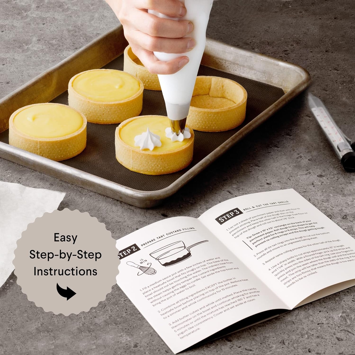 Cooking Gift Set Co. | French Tart Baking Set | Unique Gifts for Women | Baking Tools and Accessories | Kitchen Gifts, Hostess Gifts, Fun Gifts for Women | Gift Sets for Women, Food Gift Sets Cooking Gift Set Co. | French Tart Baking Set | Unique Gifts for Women | Baking Tools and Accessories | Kitchen Gifts, Hostess Gifts, Fun Gifts for Women | Gift Sets for Women, Food Gift Sets