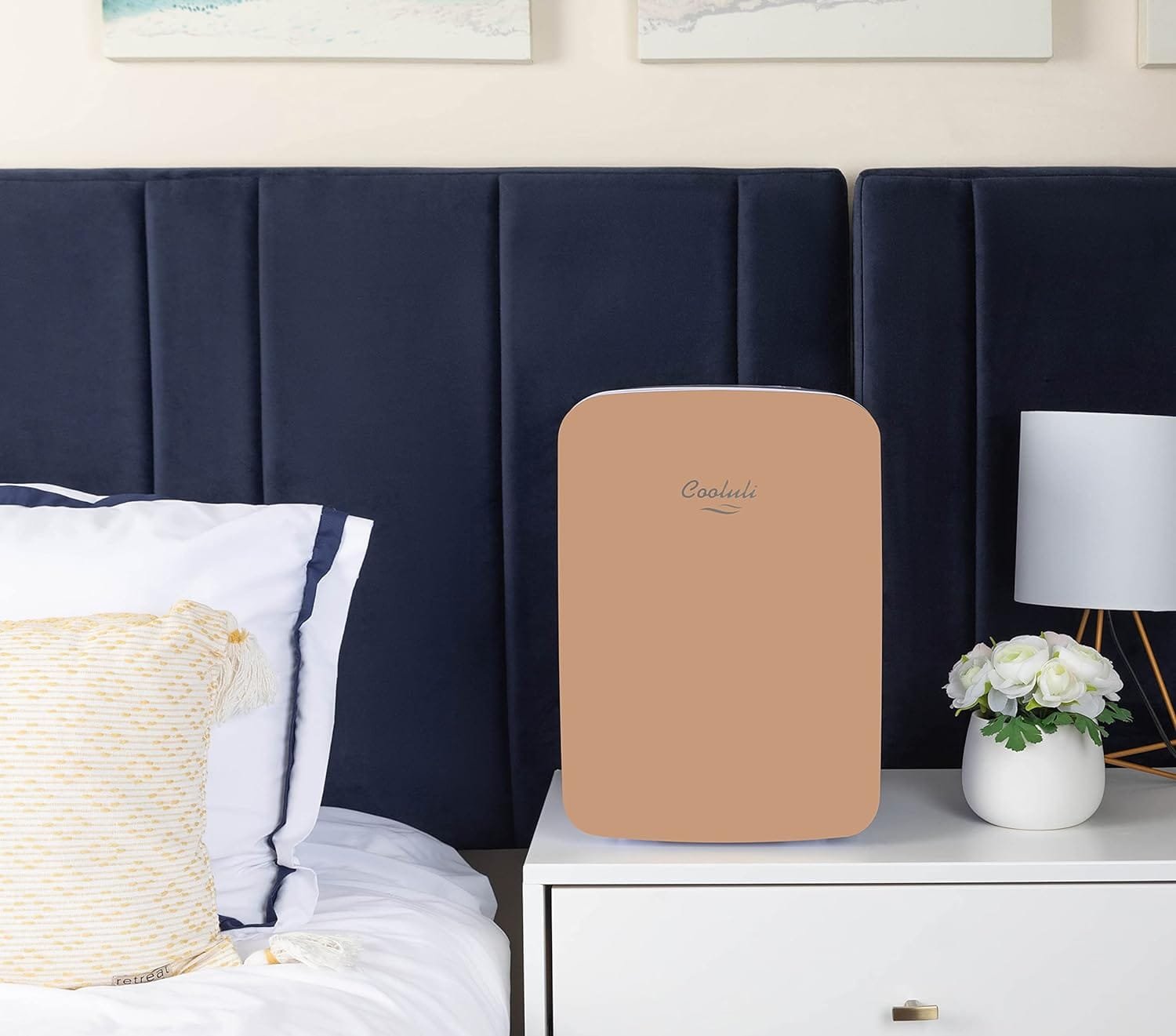 Cooluli 15L Mini Fridge for Bedroom - Car, Office Desk College Dorm Room - 12v Portable Cooler Warmer for Food, Drinks, Skincare, Beauty Makeup - AC/DC Small Refrigerator with Glass Front, Black Cooluli 15L Mini Fridge for Bedroom - Car, Office Desk College Dorm Room - 12v Portable Cooler Warmer for Food, Drinks, Skincare, Beauty Makeup - AC/DC Small Refrigerator with Glass Front, Black