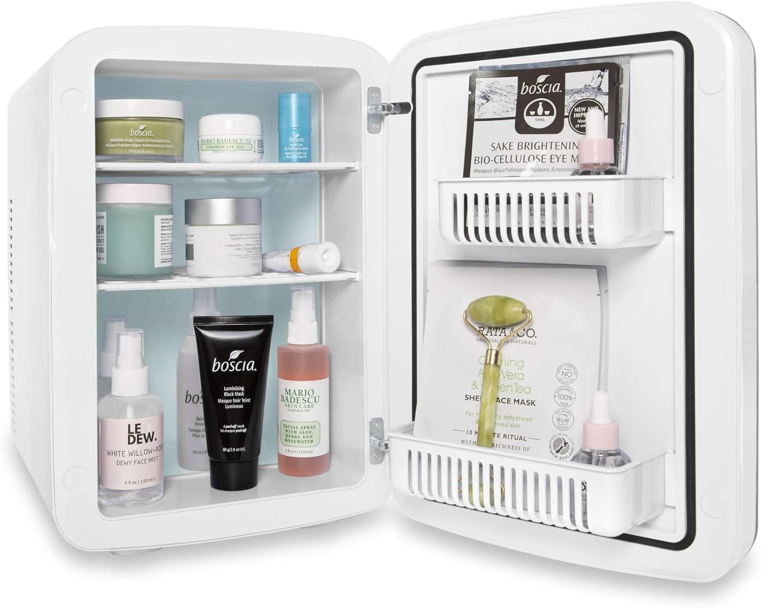 Cooluli 15L Mini Fridge for Bedroom - Car, Office Desk College Dorm Room - 12v Portable Cooler Warmer for Food, Drinks, Skincare, Beauty Makeup - AC/DC Small Refrigerator with Glass Front, Black Cooluli 15L Mini Fridge for Bedroom - Car, Office Desk College Dorm Room - 12v Portable Cooler Warmer for Food, Drinks, Skincare, Beauty Makeup - AC/DC Small Refrigerator with Glass Front, Black