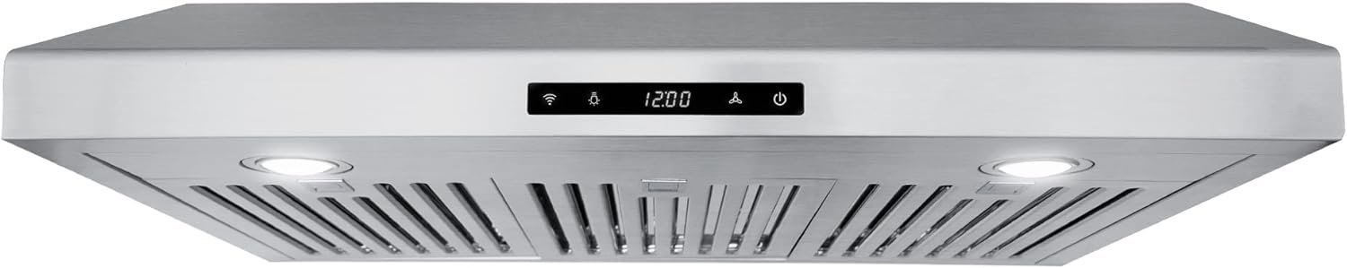 cosmo-cos-ks6u30-cabinet-range-hood-stainless-steel - Cooking Appliance World