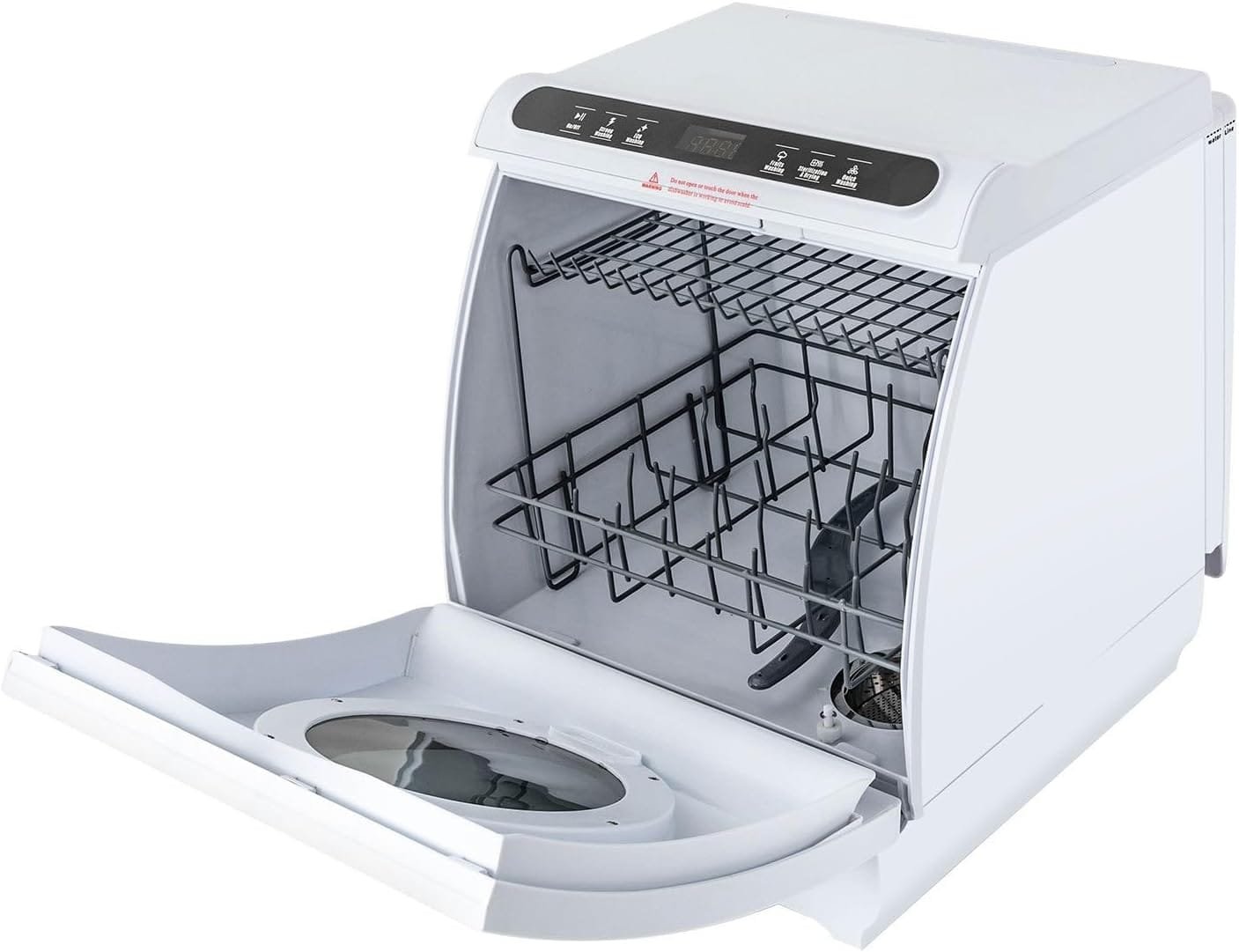 Countertop Dishwasher, Portable Dishwasher with 7L Built-in Water Tank, No Hookup Needed, 5 Programs, 360° Dual Spray, Air-Dry Function, Mini Dishwasher for RV Apartment,Tank White Countertop Dishwasher, Portable Dishwasher with 7L Built-in Water Tank, No Hookup Needed, 5 Programs, 360° Dual Spray, Air-Dry Function, Mini Dishwasher for RV Apartment,Tank White