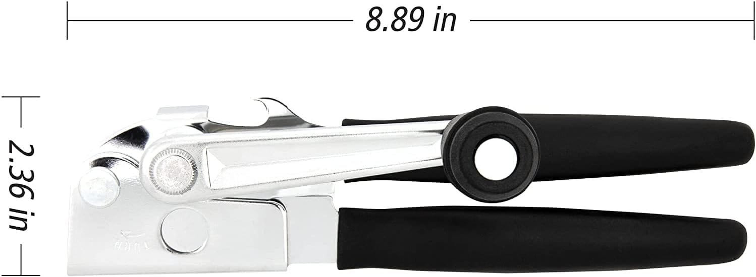 Crank Handle Commercial Can Opener - Heavy Duty Can Opener - Ergonomic Cushioned Handle - Manual Hand Can Opener Crank Handle Commercial Can Opener - Heavy Duty Can Opener - Ergonomic Cushioned Handle - Manual Hand Can Opener