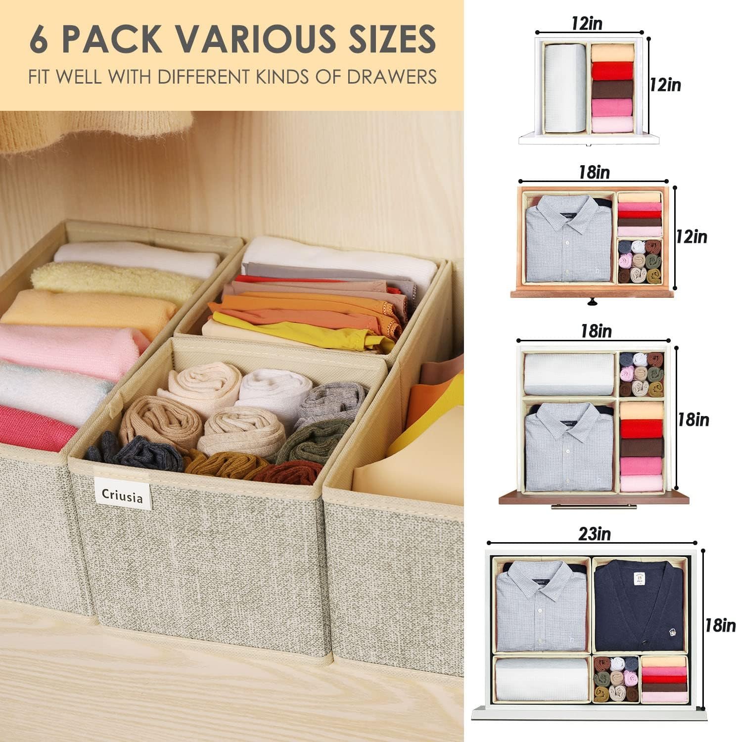 criusia-underwear-drawer-organizer-6-set-foldable-underwear-drawer-organizer-and-closet-dividersstorage-box-for-clothes- - Cooking Appliance World