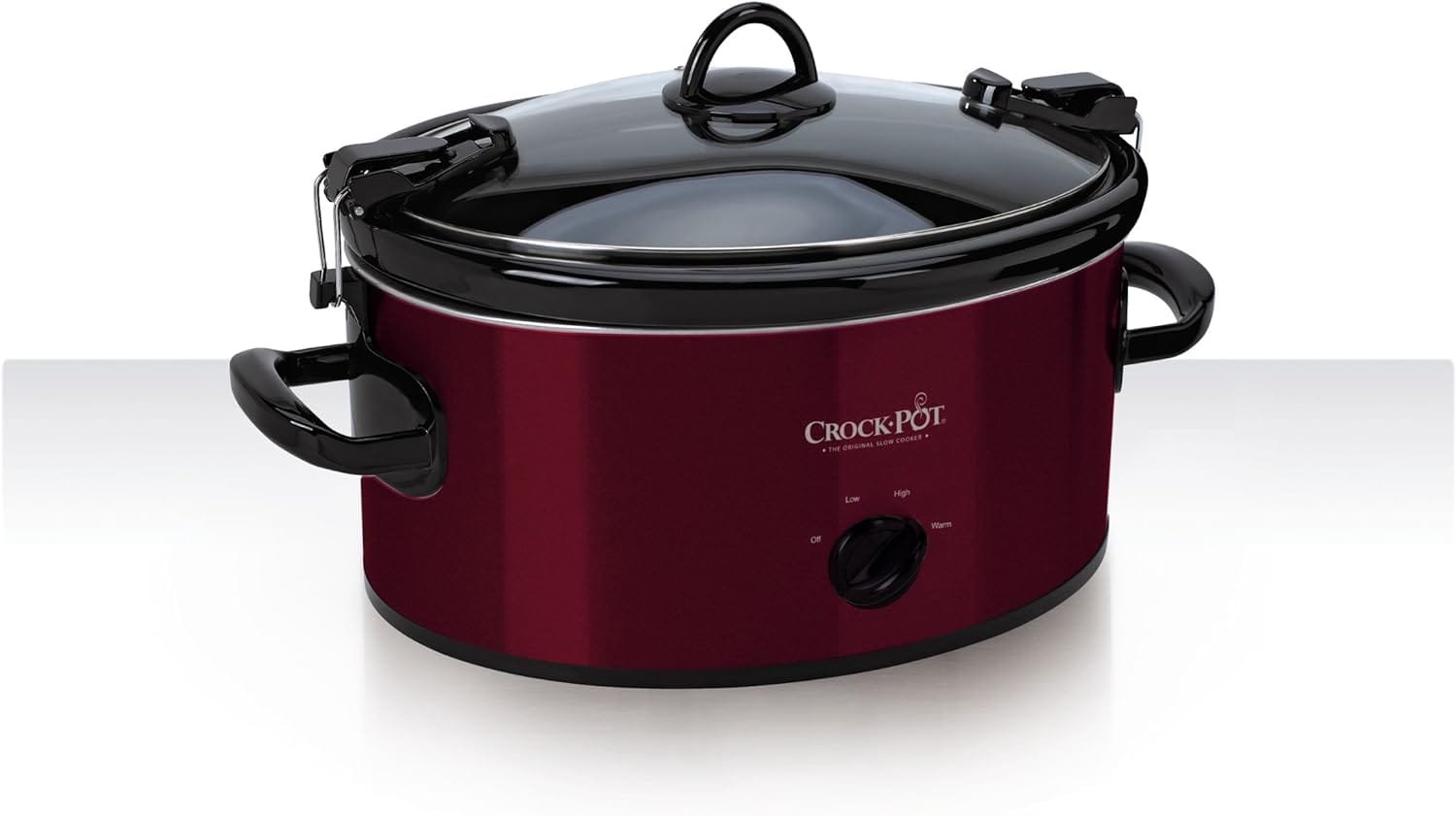 Crock-Pot Cook and Carry 6 Quart Manual Portable Slow Cooker and Food Warmer, Stainless (SCCPVL600-S)