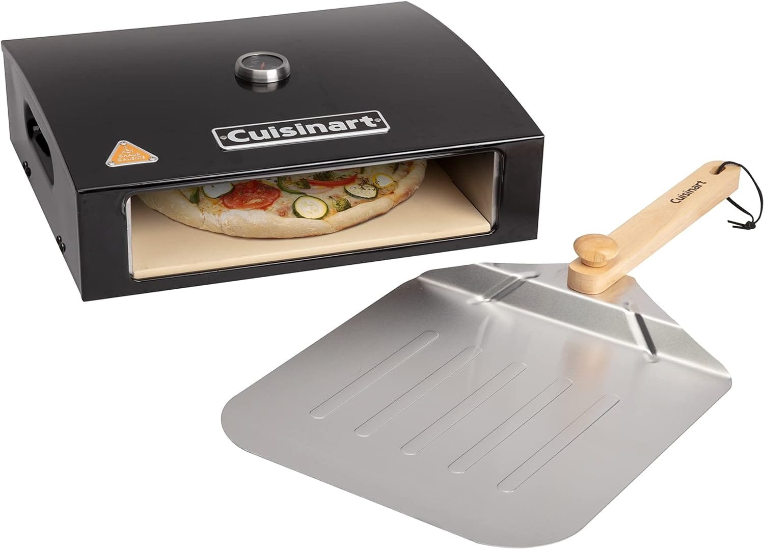 Cuisinart CGG-403 3-in-1 Pizza Oven Plus, Griddle, and Grill