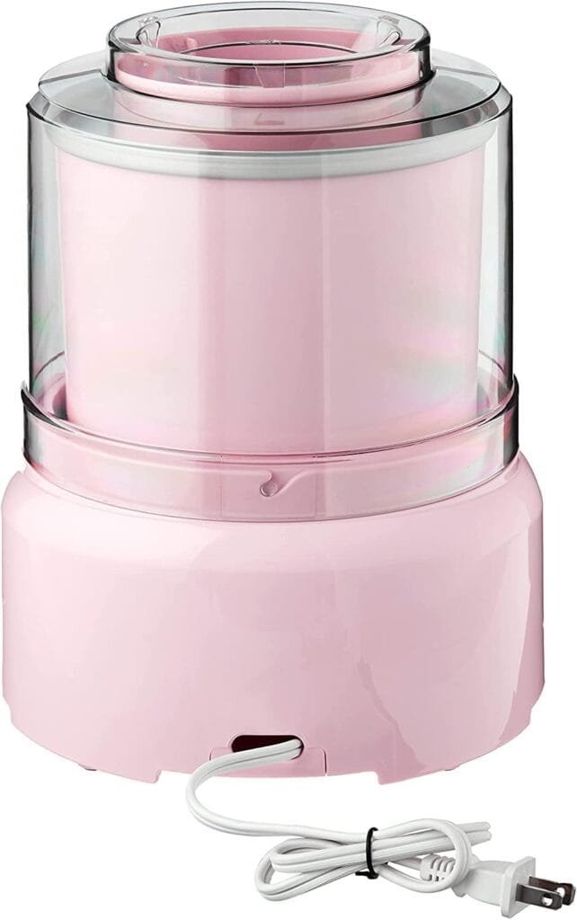 Cuisinart ICE-21PKP1 Frozen Yogurt - Ice Cream  Sorbet Maker, Pink, 1.5 Quart Cuisinart ICE-21PKP1 Frozen Yogurt - Ice Cream  Sorbet Maker, Pink, 1.5 Quart