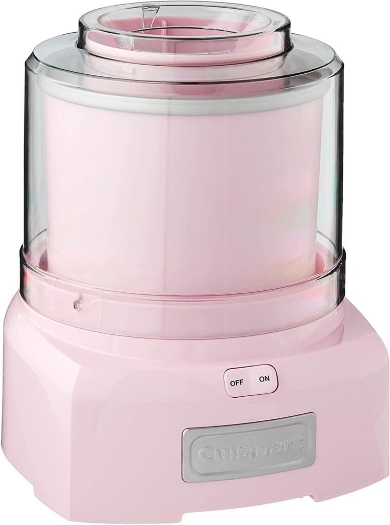 Cuisinart ICE-21PKP1 Frozen Yogurt - Ice Cream  Sorbet Maker, Pink, 1.5 Quart Cuisinart ICE-21PKP1 Frozen Yogurt - Ice Cream  Sorbet Maker, Pink, 1.5 Quart
