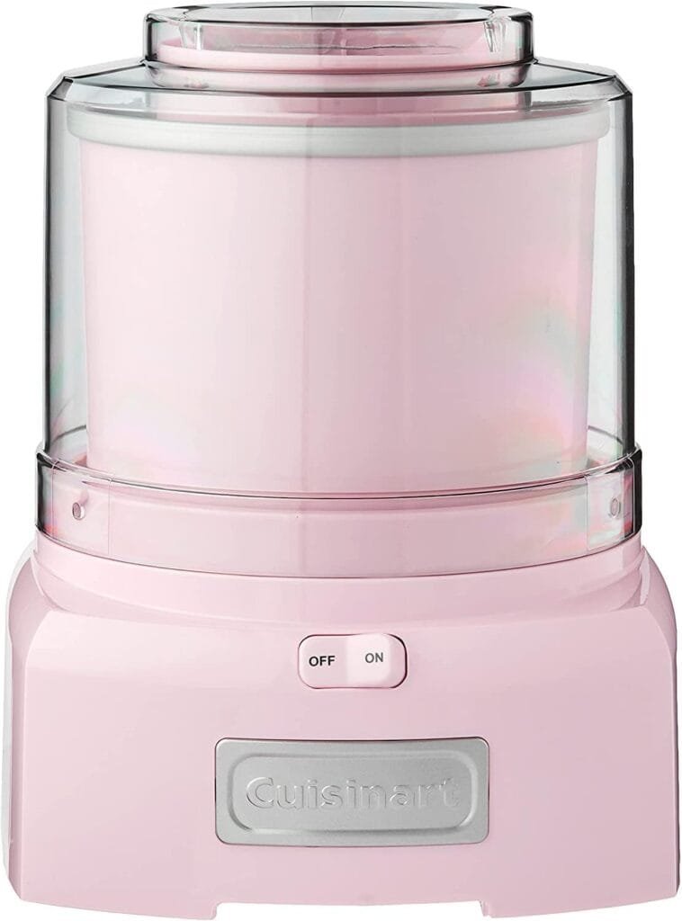 Cuisinart ICE-21PKP1 Frozen Yogurt - Ice Cream  Sorbet Maker, Pink, 1.5 Quart Cuisinart ICE-21PKP1 Frozen Yogurt - Ice Cream  Sorbet Maker, Pink, 1.5 Quart