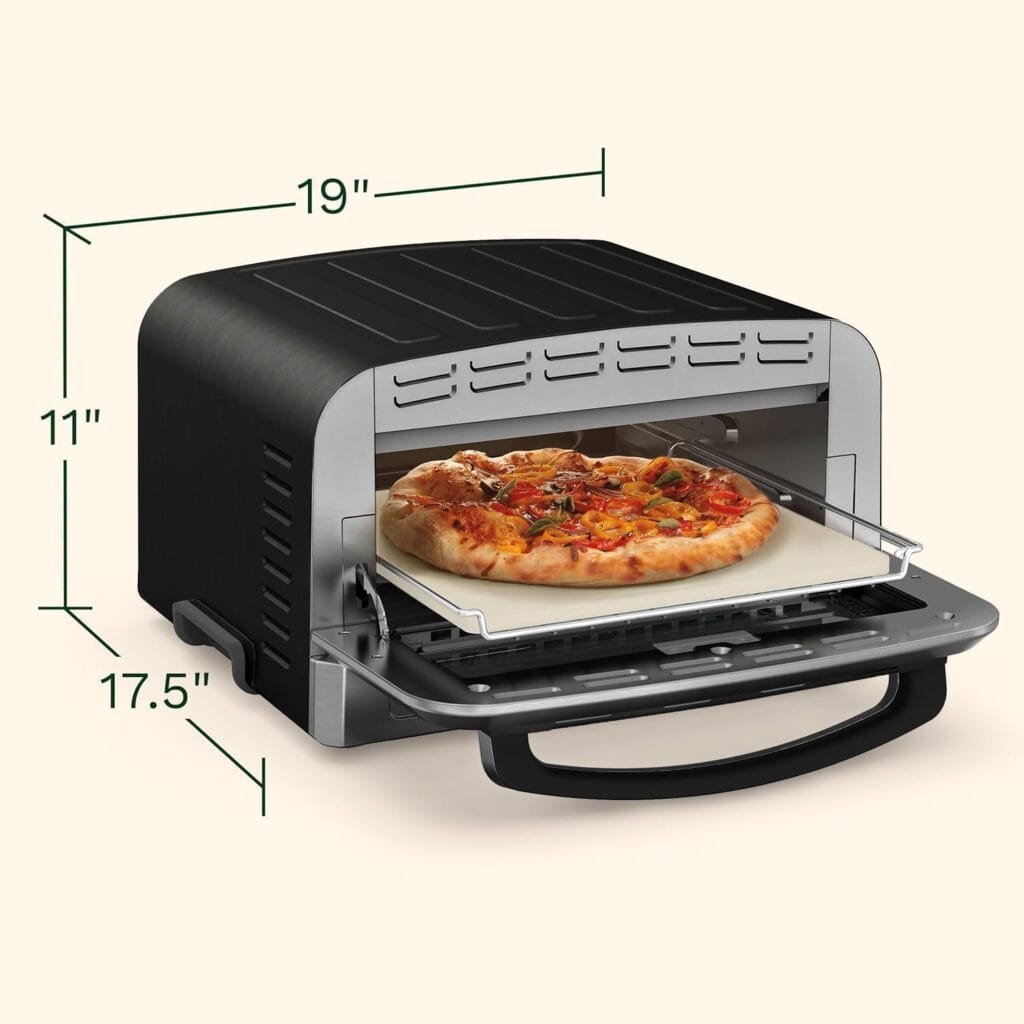 Cuisinart Indoor Pizza Oven – Bake 12” Pizzas in Minutes – Portable Countertop Pizza Oven – Stainless Steel - CPZ-120 Cuisinart Indoor Pizza Oven – Bake 12” Pizzas in Minutes – Portable Countertop Pizza Oven – Stainless Steel - CPZ-120