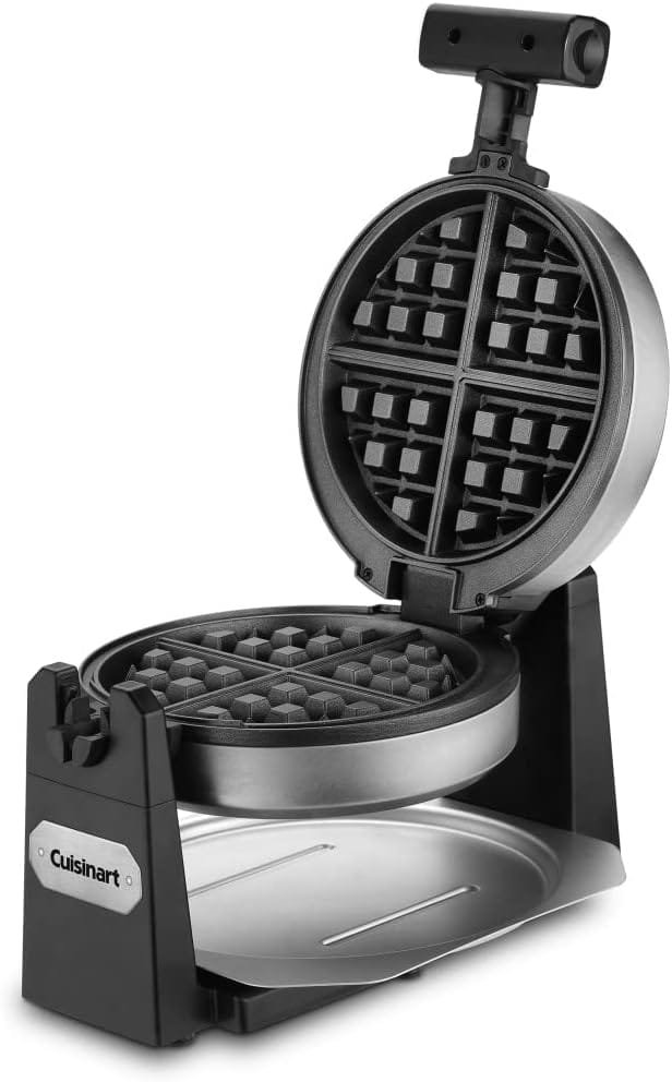 Cuisinart Maker Waffle-Iron, Single, Black/Stainless