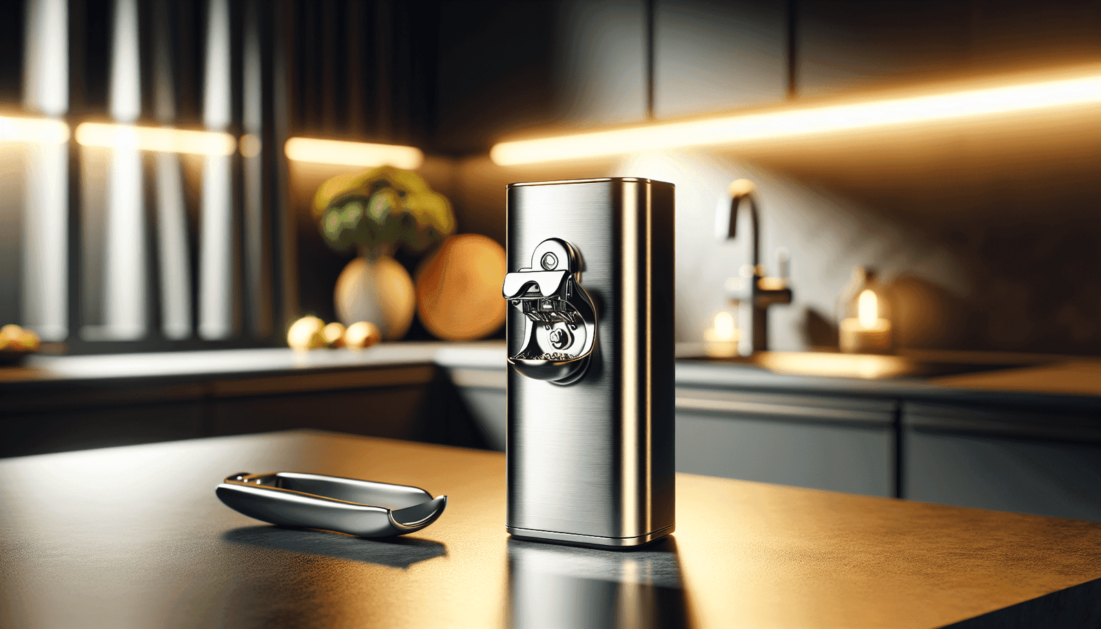 Cuisinart SCO-60 Deluxe Electric Can Opener, Quality-Engineered Motor System Allows you to Open Any Size Can, Stainless Steel