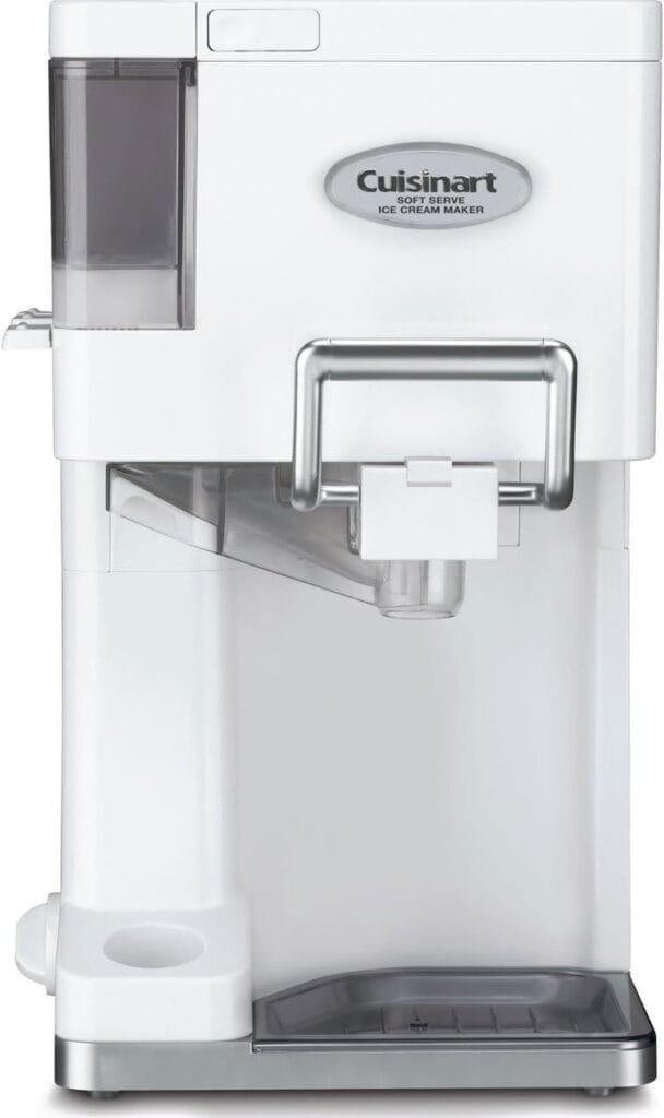 Cuisinart Soft Serve Ice Cream Machine- Mix It In Ice Cream Maker for Frozen Yogurt, Sorbet, Gelato, Drinks 1.5 Quart, White, ICE-48 Cuisinart Soft Serve Ice Cream Machine- Mix It In Ice Cream Maker for Frozen Yogurt, Sorbet, Gelato, Drinks 1.5 Quart, White, ICE-48