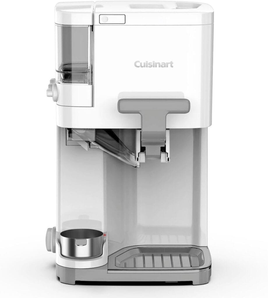 Cuisinart Soft Serve Ice Cream Machine- Mix It In Ice Cream Maker for Frozen Yogurt, Sorbet, Gelato, Drinks 1.5 Quart, White, ICE-48 Cuisinart Soft Serve Ice Cream Machine- Mix It In Ice Cream Maker for Frozen Yogurt, Sorbet, Gelato, Drinks 1.5 Quart, White, ICE-48