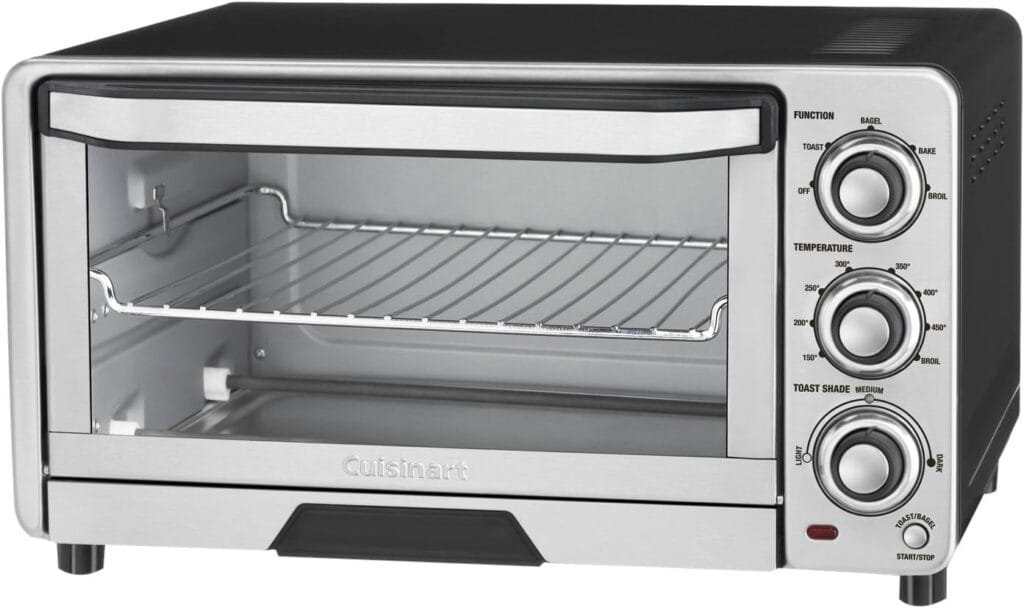 Cuisinart TOB-40N Custom Classic Toaster Oven Broiler, 17 Inch, Black Cuisinart TOB-40N Custom Classic Toaster Oven Broiler, 17 Inch, Black
