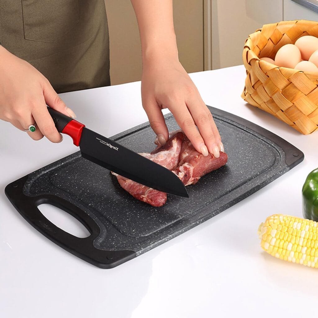 Cutting Boards for Kitchen,Plastic Cutting Board Set of 3, Thick Chopping Boards for Meat, Veggies, Fruits, with Easy Grip Handle,Dishwasher Safe (Pink, 3Pcs) Cutting Boards for Kitchen,Plastic Cutting Board Set of 3, Thick Chopping Boards for Meat, Veggies, Fruits, with Easy Grip Handle,Dishwasher Safe (Pink, 3Pcs)