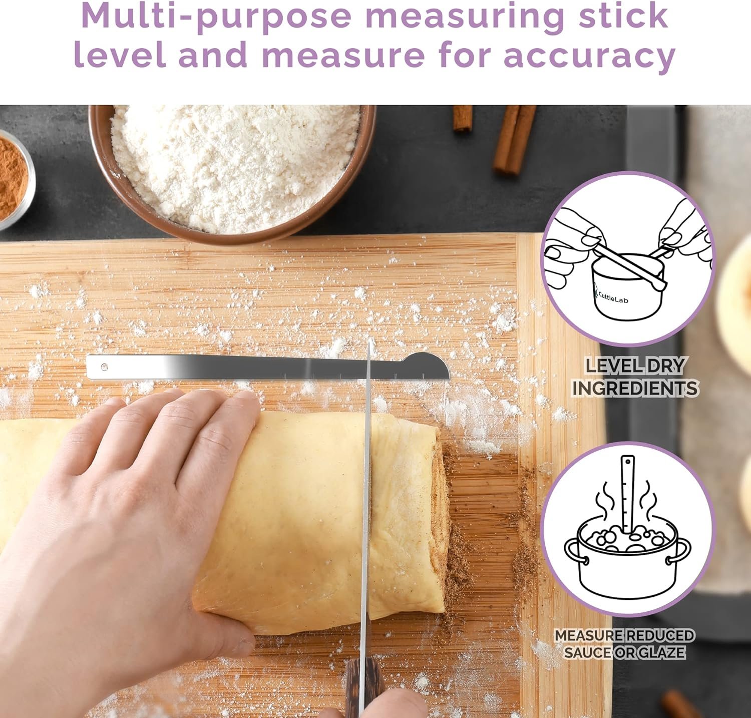 CuttleLab Measuring Cups and Measuring Spoons Set of 14 - Stainless Steel Measuring Cups and Spoons Set, Includes 1/8 Teaspoon Measuring Spoon, 1/8 Cup Measuring Cup, Leveler Dry (14, Farmhouse) CuttleLab Measuring Cups and Measuring Spoons Set of 14 - Stainless Steel Measuring Cups and Spoons Set, Includes 1/8 Teaspoon Measuring Spoon, 1/8 Cup Measuring Cup, Leveler Dry (14, Farmhouse)