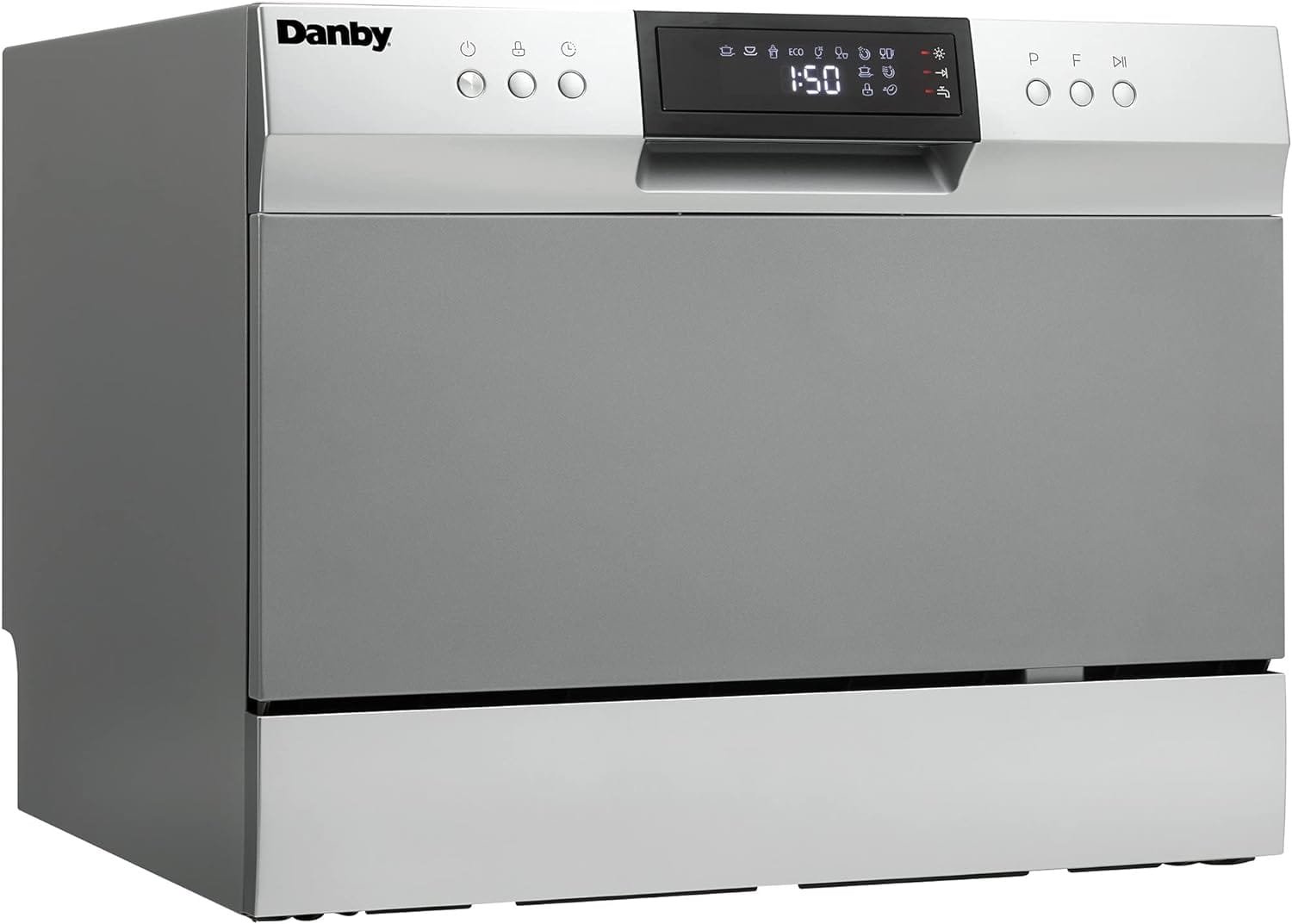 Danby DDW631SDB Countertop Dishwasher with 6 place Settings and Silverware Basket, LED Display, Energy Star Danby DDW631SDB Countertop Dishwasher with 6 place Settings and Silverware Basket, LED Display, Energy Star