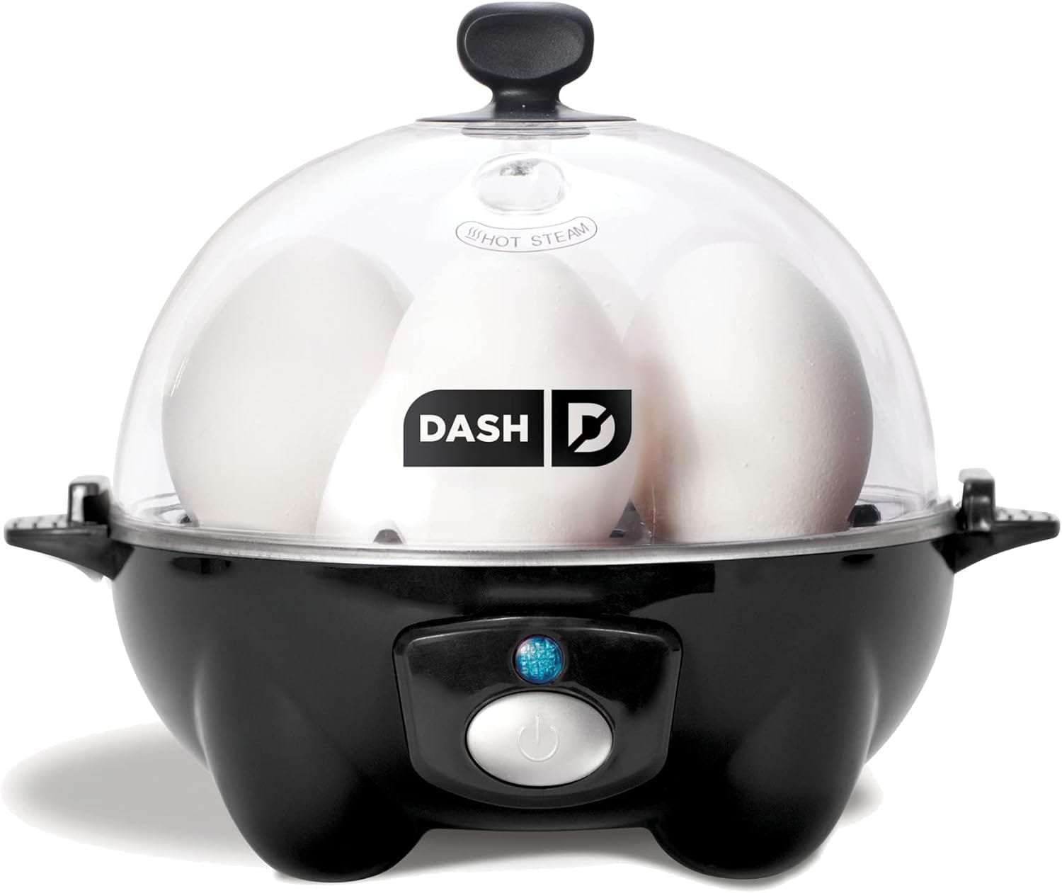 DASH Rapid Egg Cooker: 6 Egg Capacity Electric Egg Cooker for Hard Boiled Eggs, Poached Eggs, Scrambled Eggs, or Omelets with Auto Shut Off Feature - Red DASH Rapid Egg Cooker: 6 Egg Capacity Electric Egg Cooker for Hard Boiled Eggs, Poached Eggs, Scrambled Eggs, or Omelets with Auto Shut Off Feature - Red