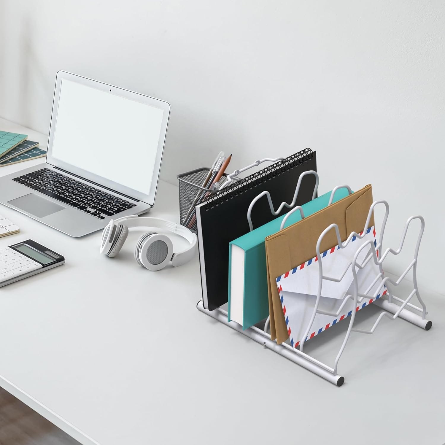 Deco Brothers Pan Organizer Rack for Kitchen Cabinet and Counter, Bronze