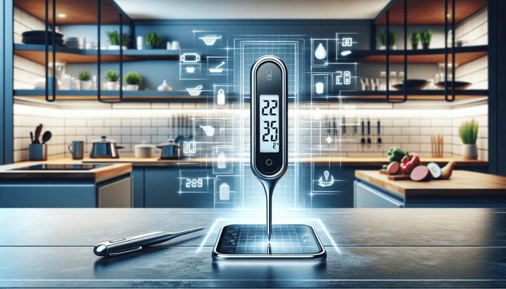 Digital Instant Read Meat Thermometer Kitchen Cooking Food Candy Thermometer for Oil Deep Fry BBQ Grill Smoker Thermometer by AikTryee