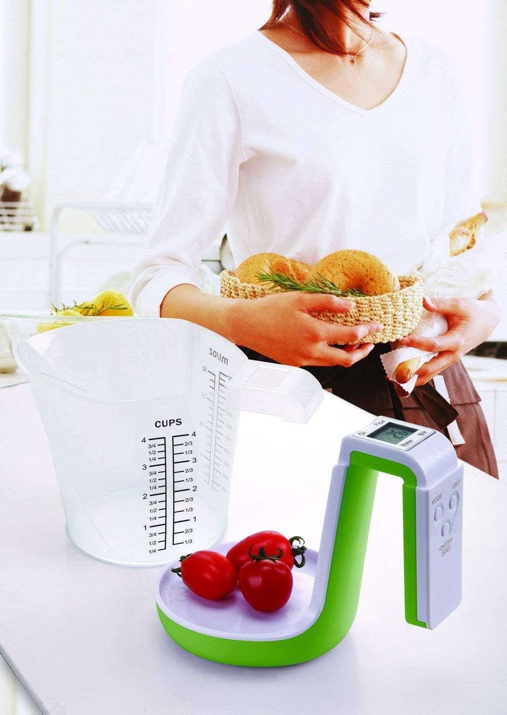 Digital Kitchen Scale and Measuring Cup