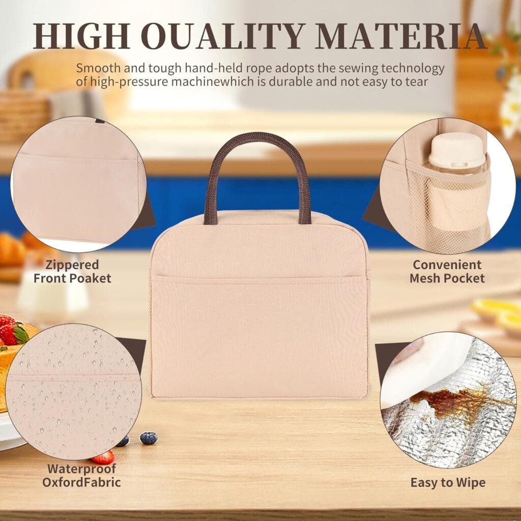 douyadady Lunch Bag Women Lunch Box Lunch Bag Lunch Box For Women Lunch Bags For Women (black)