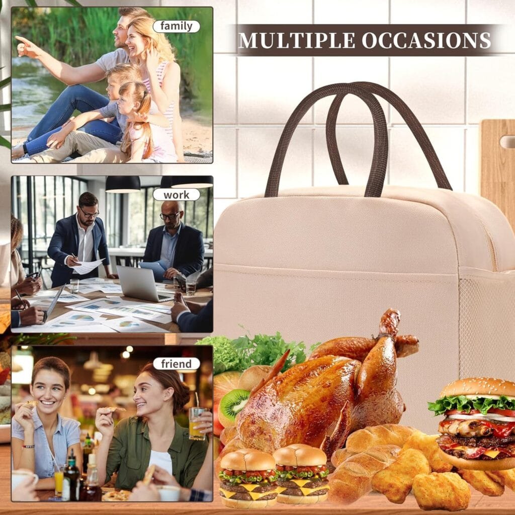 douyadady Lunch Bag Women Lunch Box Lunch Bag Lunch Box For Women Lunch Bags For Women (black)