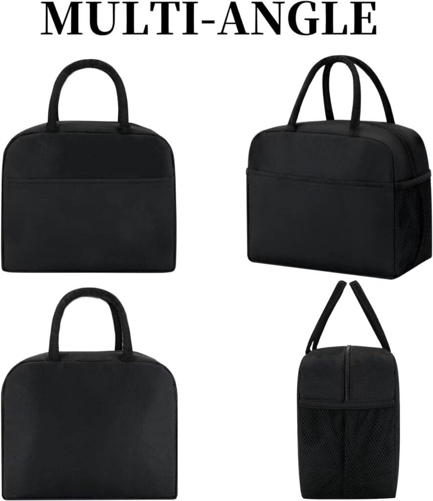 douyadady Lunch Bag Women Lunch Box Lunch Bag Lunch Box For Women Lunch Bags For Women (black)