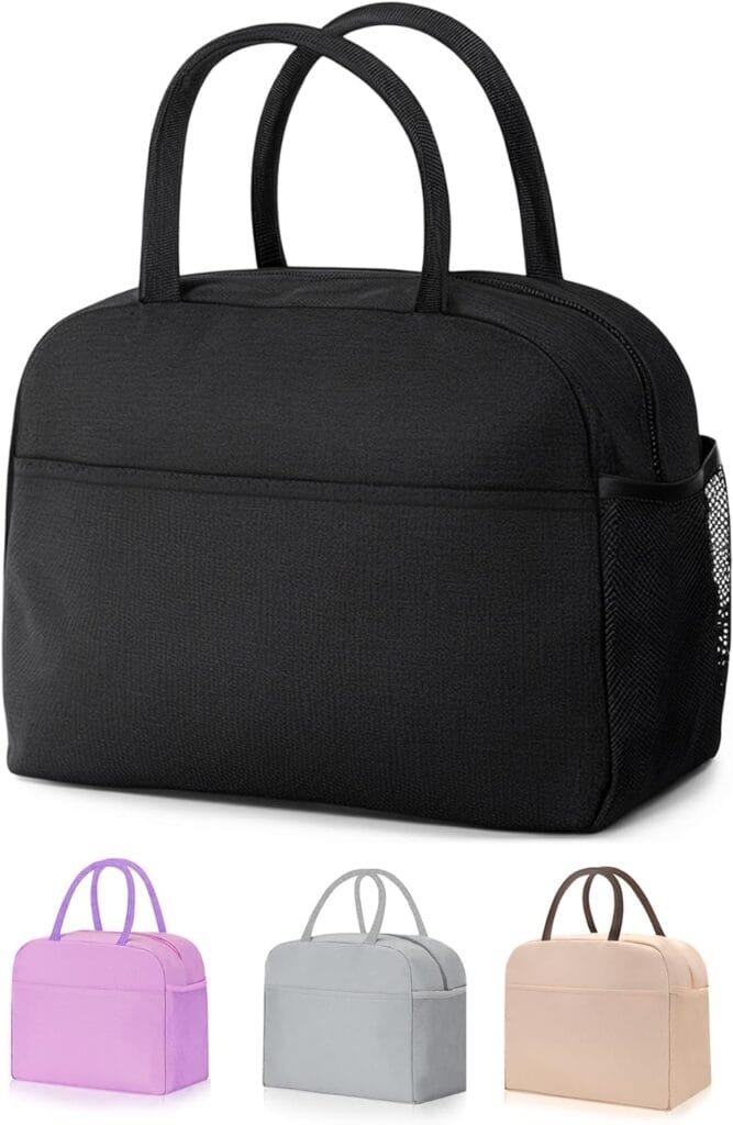 douyadady Lunch Bag Women Lunch Box Lunch Bag Lunch Box For Women Lunch Bags For Women (black)