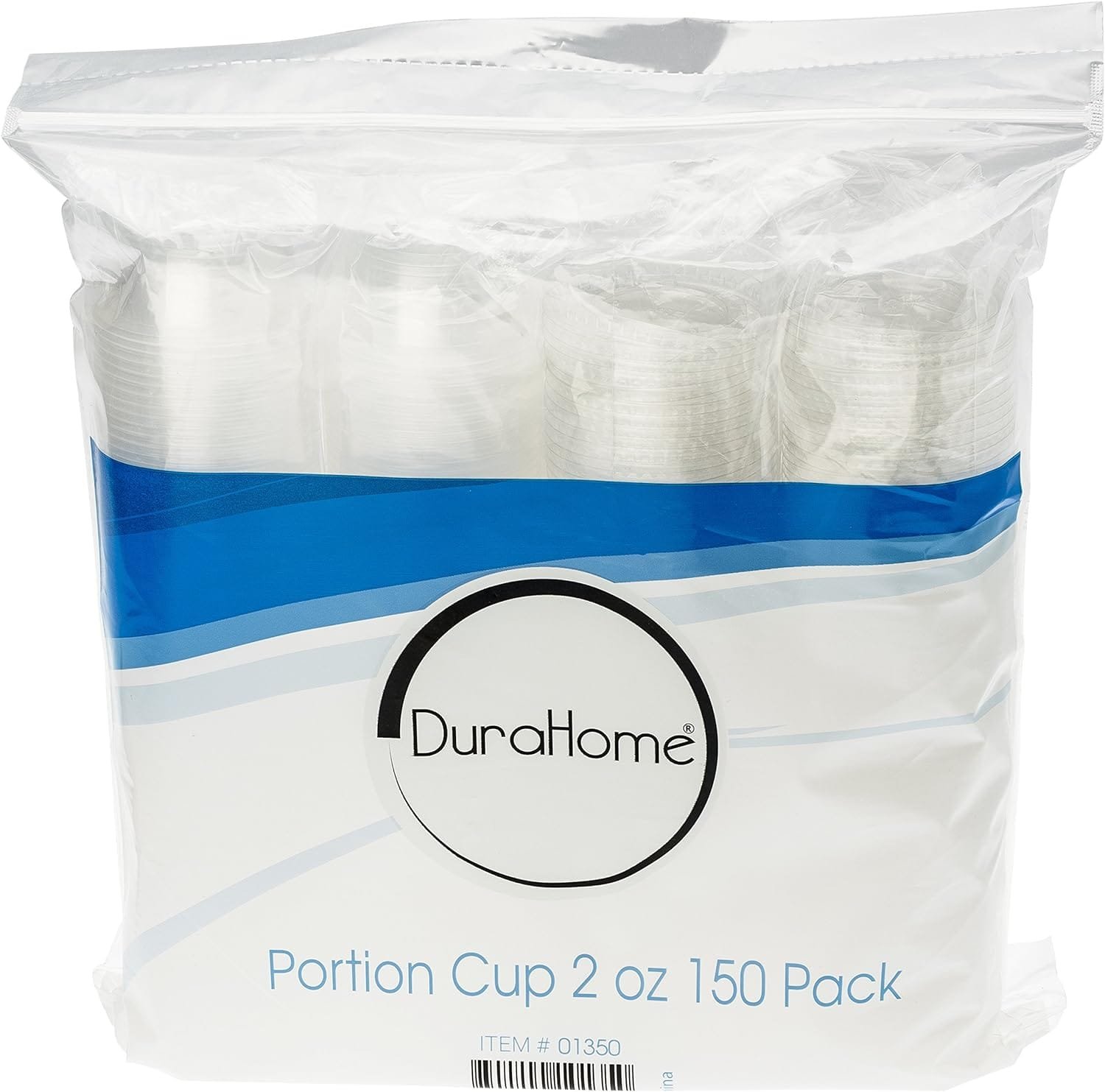 DuraHome Food Storage Containers with Lids 8oz, 16oz, 32oz Freezer Deli Cups Combo Pack, 44 Sets BPA-Free Leakproof Round Clear Takeout Container Meal Prep Microwavable, Airtight Lids (Mixed Sizes)