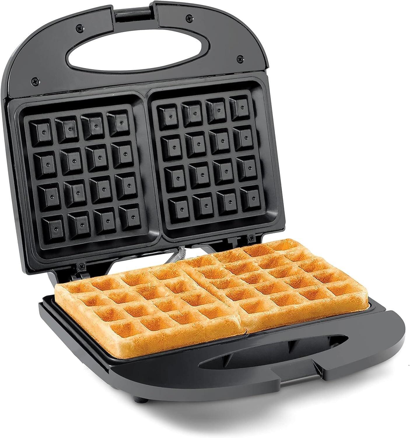 Elite Gourmet EWM-2207# Electric Non-Stick Belgian Waffle Maker Iron, Breakfast, Sandwiches, Snacks, Burgers and more, 2-Slice, Black Elite Gourmet EWM-2207# Electric Non-Stick Belgian Waffle Maker Iron, Breakfast, Sandwiches, Snacks, Burgers and more, 2-Slice, Black