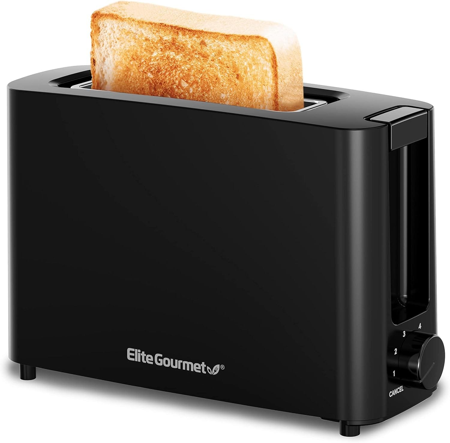 Elite Gourmet Long Slot 4 Slice Toaster, Reheat, 6 Toast Settings, Defrost, Cancel Functions, Built-in Warming Rack, Extra Wide Slots for Bagels  Waffles Elite Gourmet Long Slot 4 Slice Toaster, Reheat, 6 Toast Settings, Defrost, Cancel Functions, Built-in Warming Rack, Extra Wide Slots for Bagels  Waffles