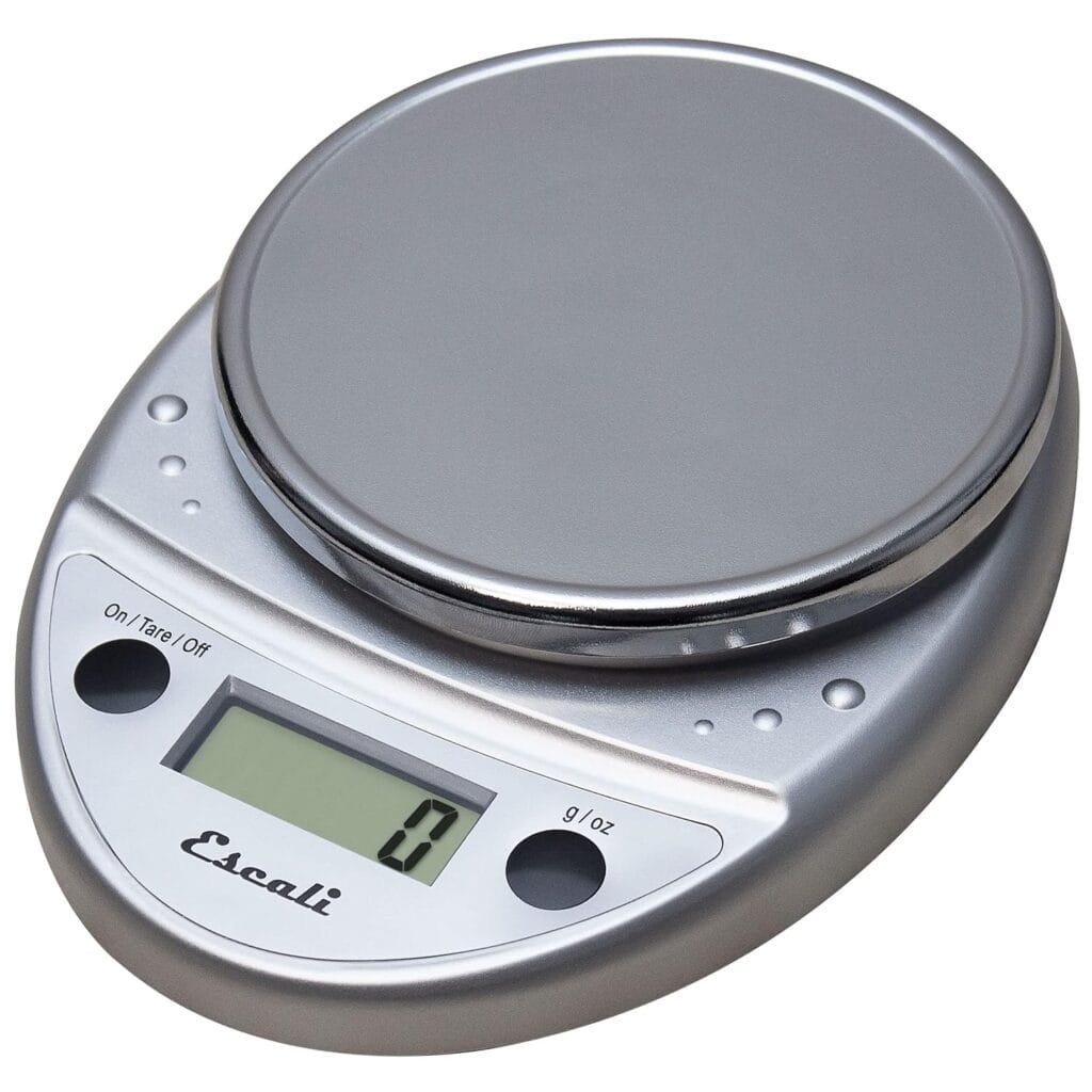 Escali Primo Digital Food Scale Multi-Functional Kitchen Scale and Baking Scale for Precise Weight Measuring and Portion Control, 8.5 x 6 x 1.5 inches, Chrome Escali Primo Digital Food Scale Multi-Functional Kitchen Scale and Baking Scale for Precise Weight Measuring and Portion Control, 8.5 x 6 x 1.5 inches, Chrome