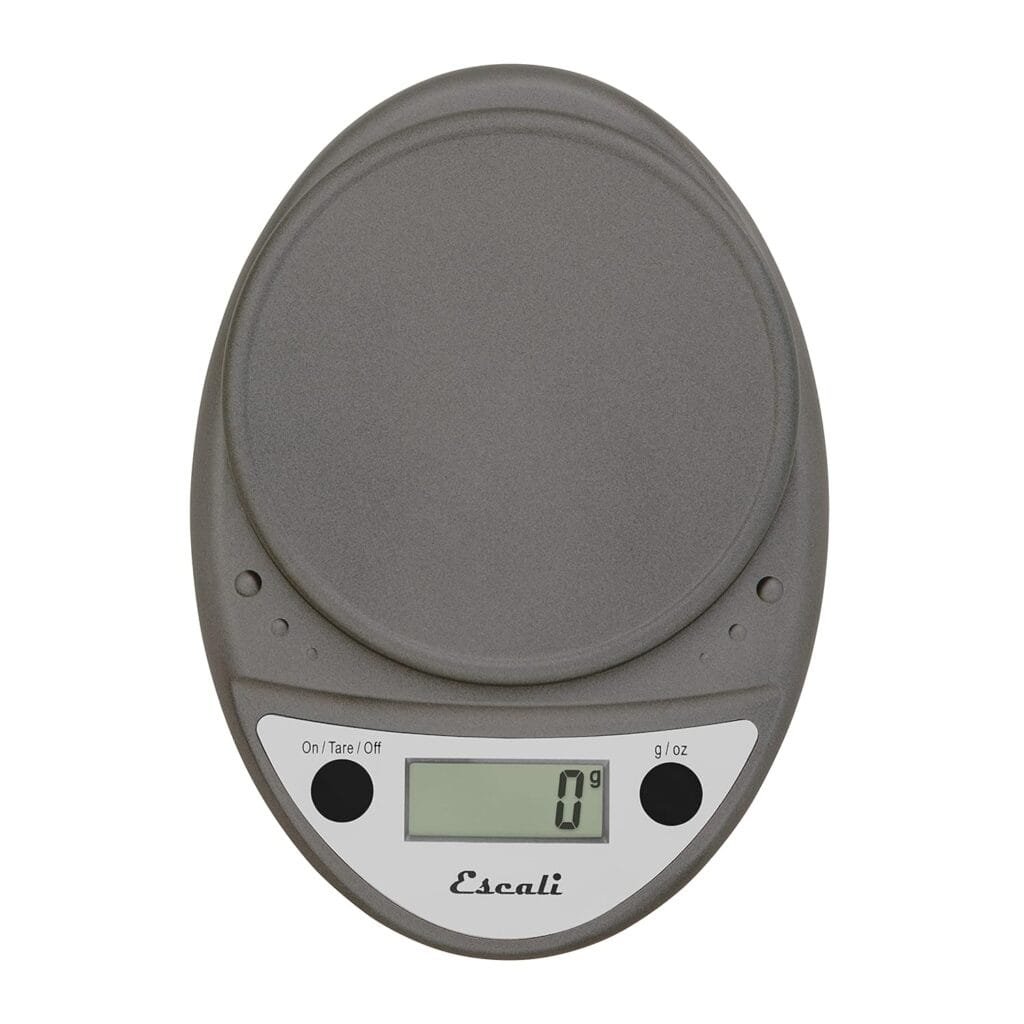 Escali Primo Digital Food Scale Multi-Functional Kitchen Scale and Baking Scale for Precise Weight Measuring and Portion Control, 8.5 x 6 x 1.5 inches, Chrome Escali Primo Digital Food Scale Multi-Functional Kitchen Scale and Baking Scale for Precise Weight Measuring and Portion Control, 8.5 x 6 x 1.5 inches, Chrome