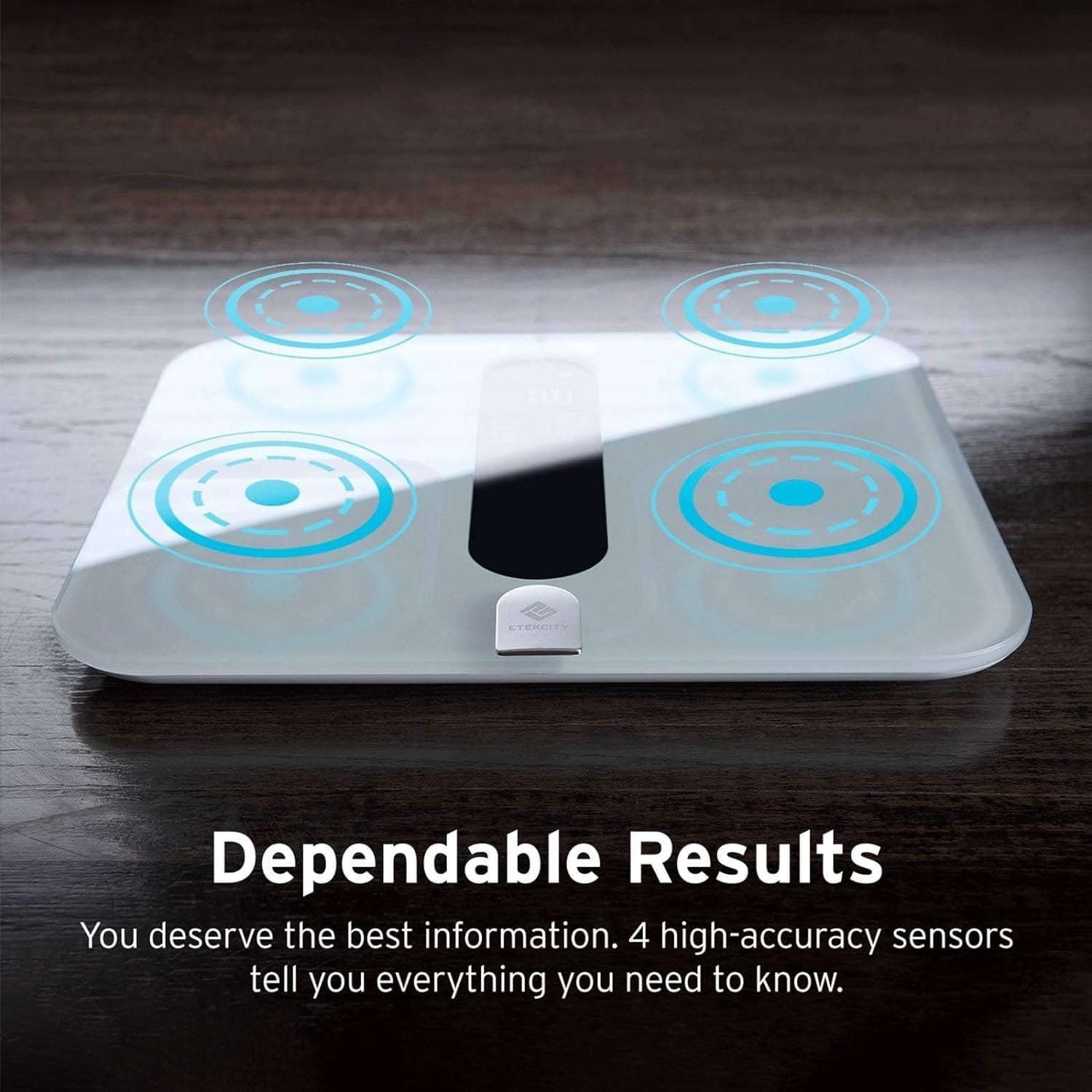 Etekcity Scale for Body Weight, Digital Bathroom Scales for People, Most Accurate to 0.05lb, Bright LED Display  Large Clear Numbers, Upgraded Quality for the Elderly Safe Home Use, 400 lbs