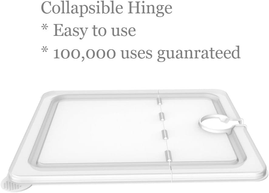 EVERIE Sous Vide Container 12 Quart EVC-12 with Collapsible Hinged Lid Compatible with Anova Nano or AN500-US00 or Anova Pro 3.0, Also Fits Instant Pot EVERIE Sous Vide Container 12 Quart EVC-12 with Collapsible Hinged Lid Compatible with Anova Nano or AN500-US00 or Anova Pro 3.0, Also Fits Instant Pot