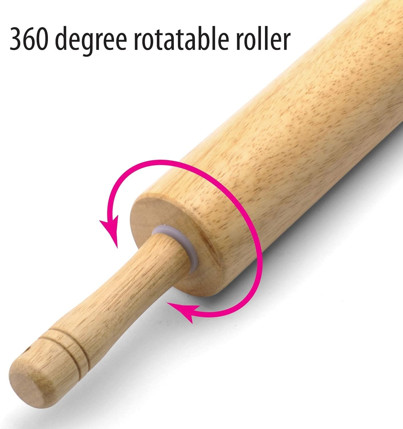 Farberware Professional French Wood Rolling Pin Farberware Professional French Wood Rolling Pin